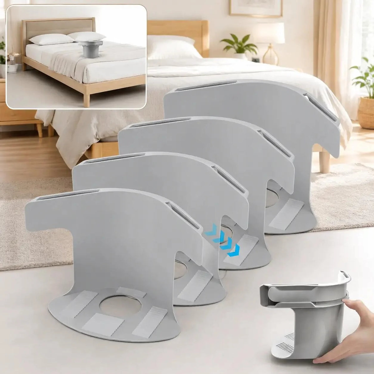 🔥 Heavy Duty Bed Sheet Clips & Invisible Mattress Corner Fasteners