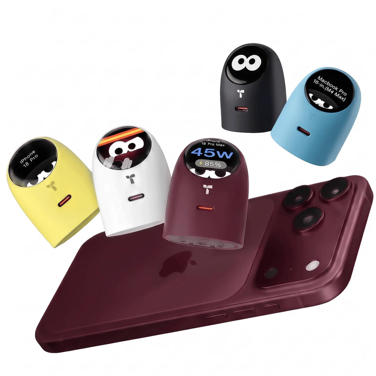 [US Plug] TORRAS FlashEye-Dot Smart Display Charger USB-C 45W