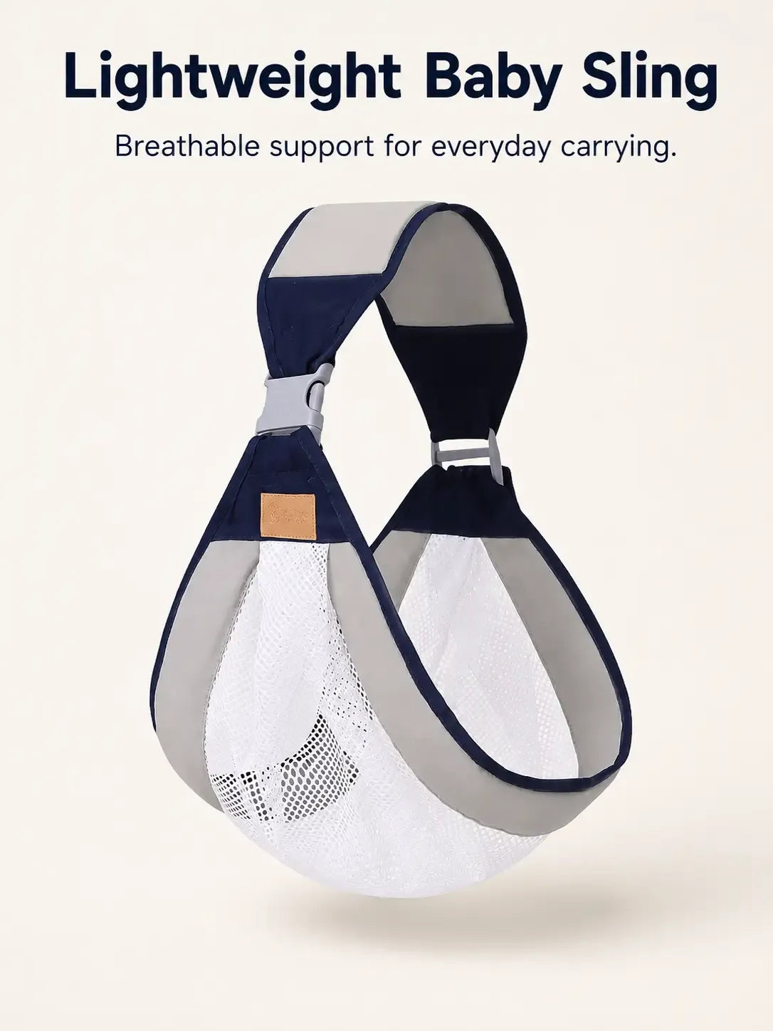 Baby Carrying Sling - Breathable Adjustable Support For Easier Carrying