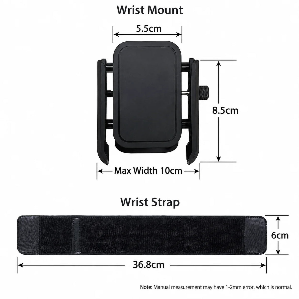 📱 360° Rotating Wrist & Arm Phone Holder – Hands-Free Sports Mount