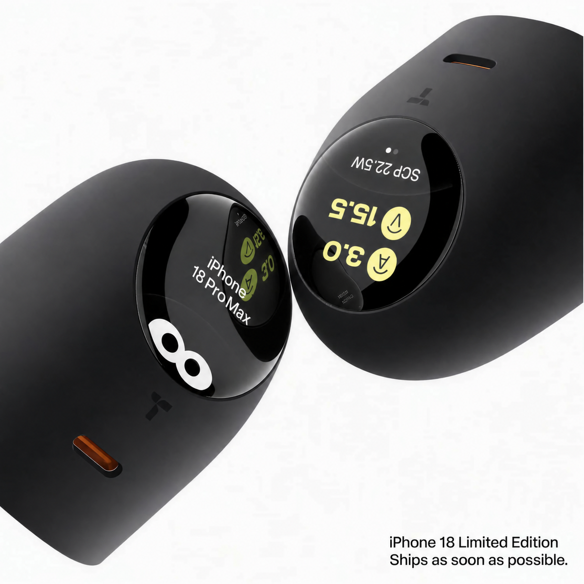 [US Plug] TORRAS FlashEye-Dot Smart Display Charger USB-C 45W
