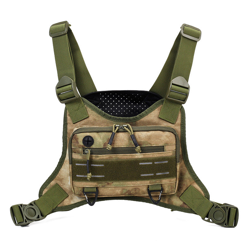 🔥 Men’s Tactical Quick-Access Chest Pack