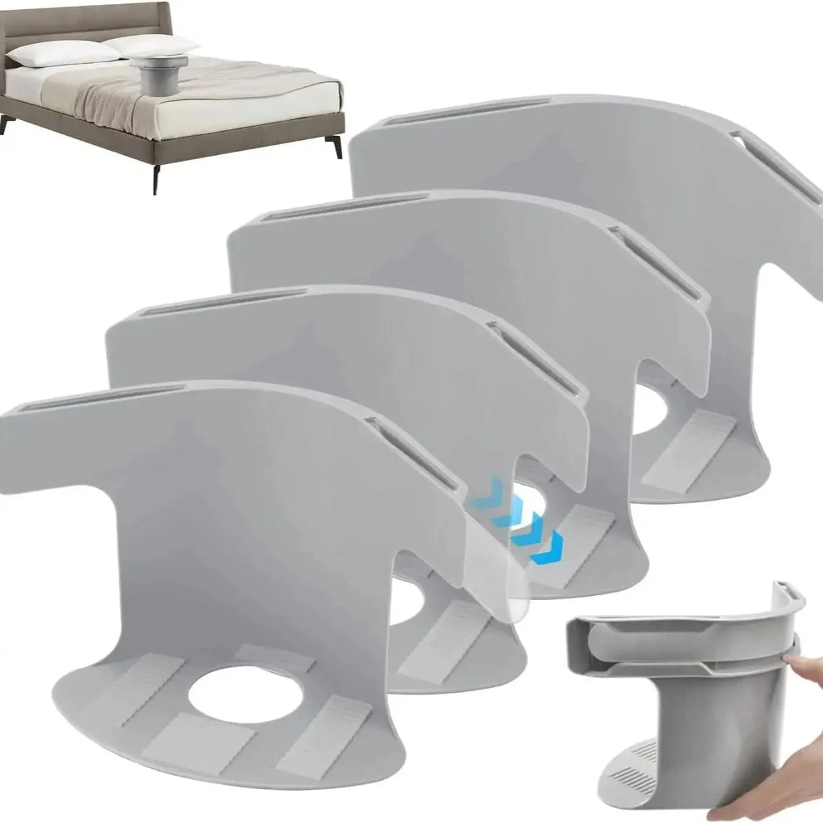 🔥 Heavy Duty Bed Sheet Clips & Invisible Mattress Corner Fasteners