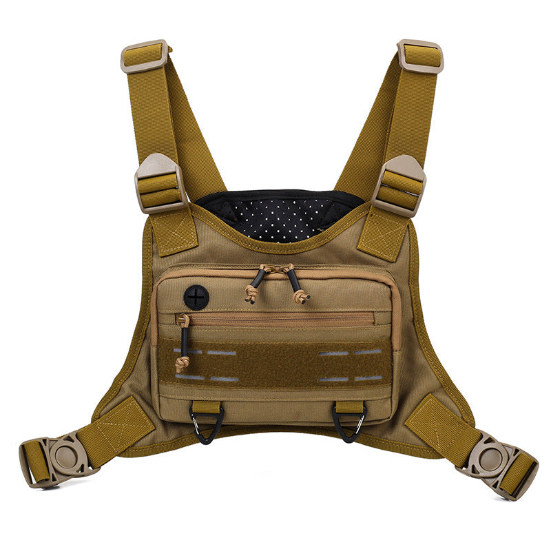 🔥 Men’s Tactical Quick-Access Chest Pack