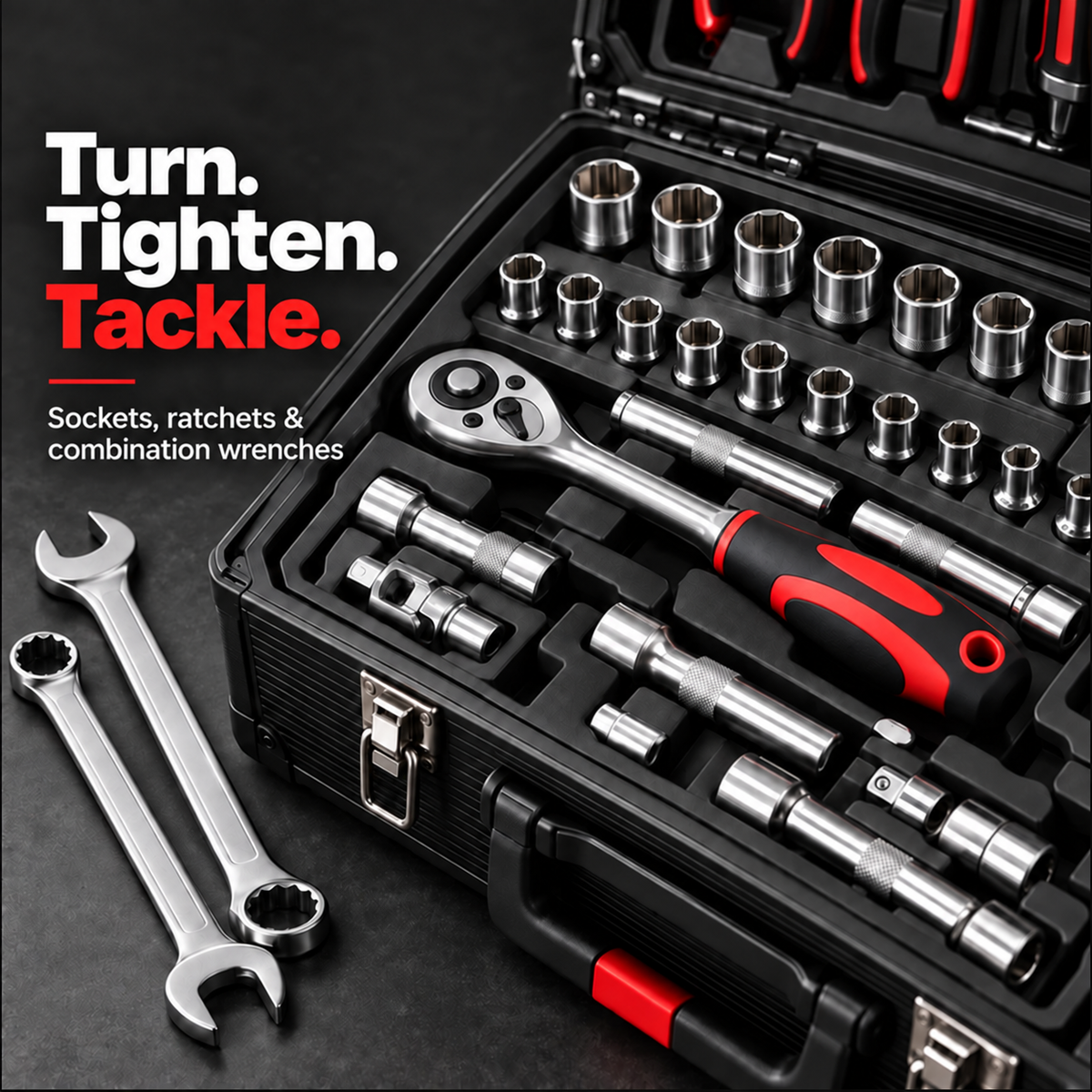 899-Piece Tool & Accessory Set with Rolling Storage Case