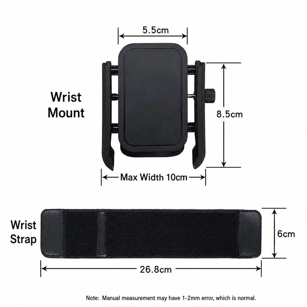📱 360° Rotating Wrist & Arm Phone Holder – Hands-Free Sports Mount