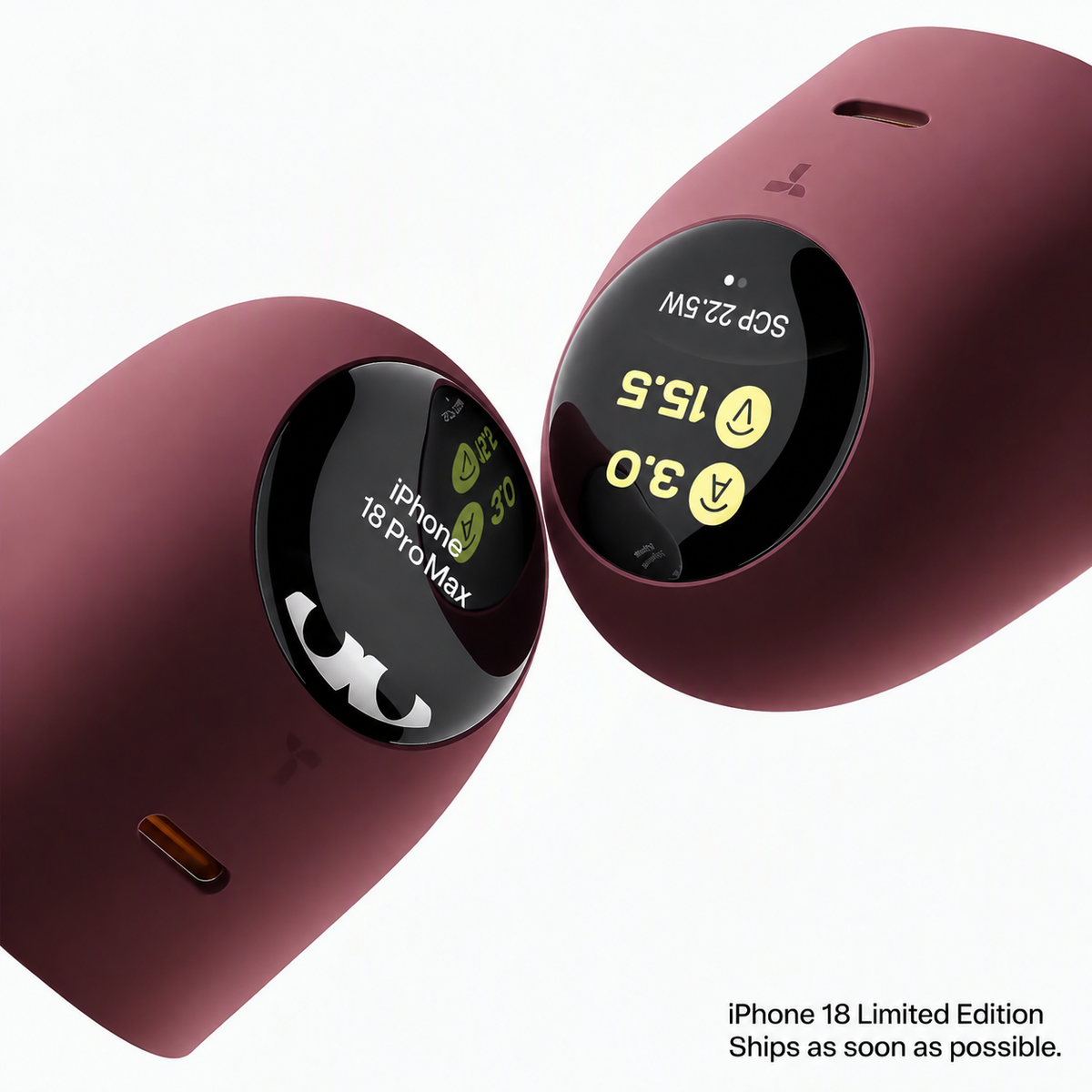 [US Plug] TORRAS FlashEye-Dot Smart Display Charger USB-C 45W