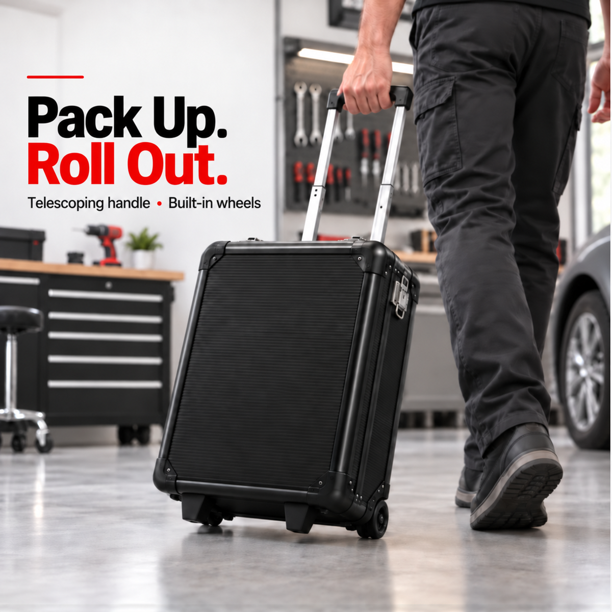 899-Piece Tool & Accessory Set with Rolling Storage Case