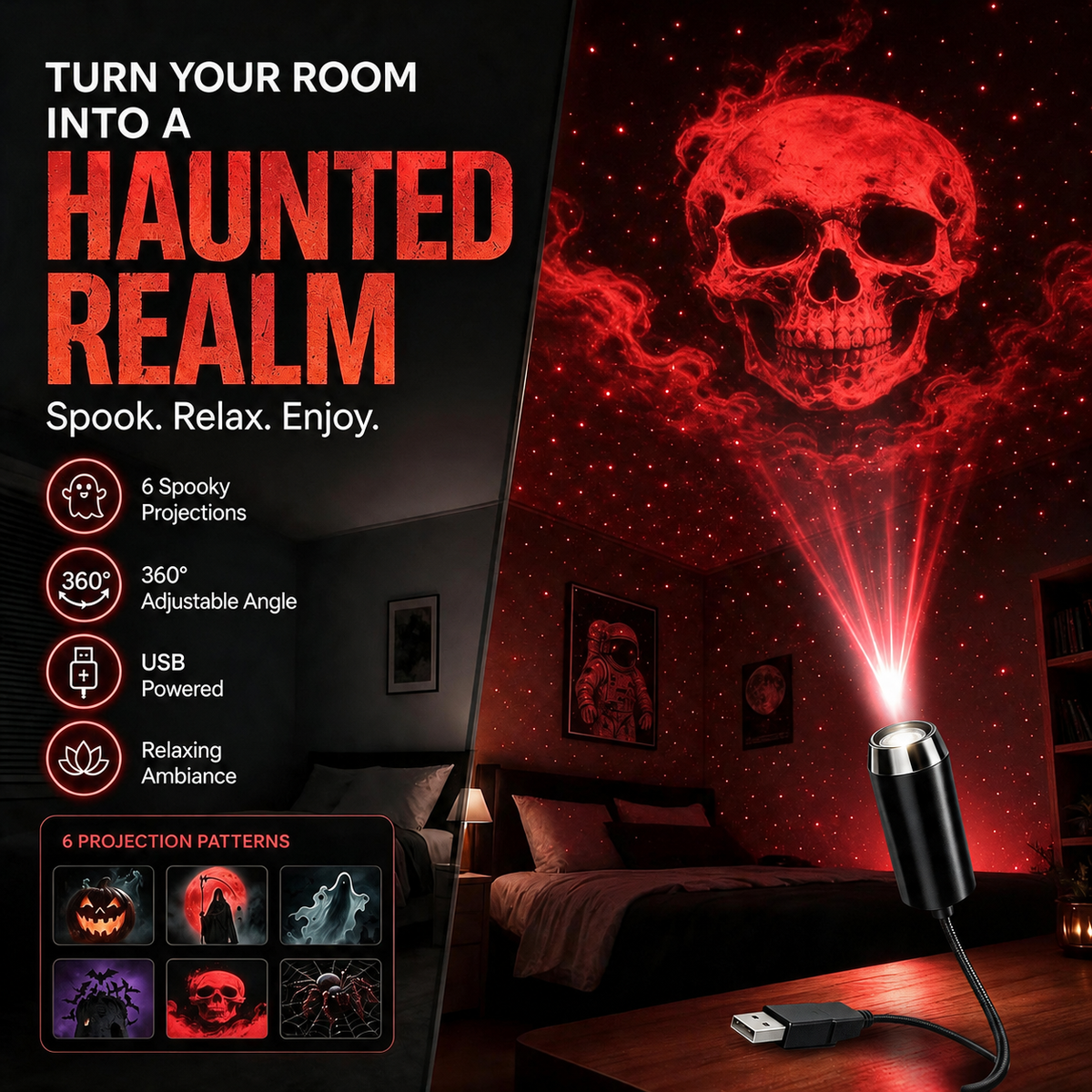 Halloween projector edition