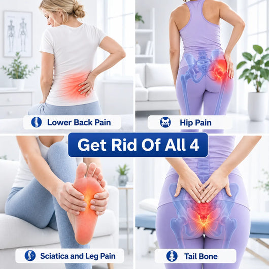 Long sitting pressure and support illustration