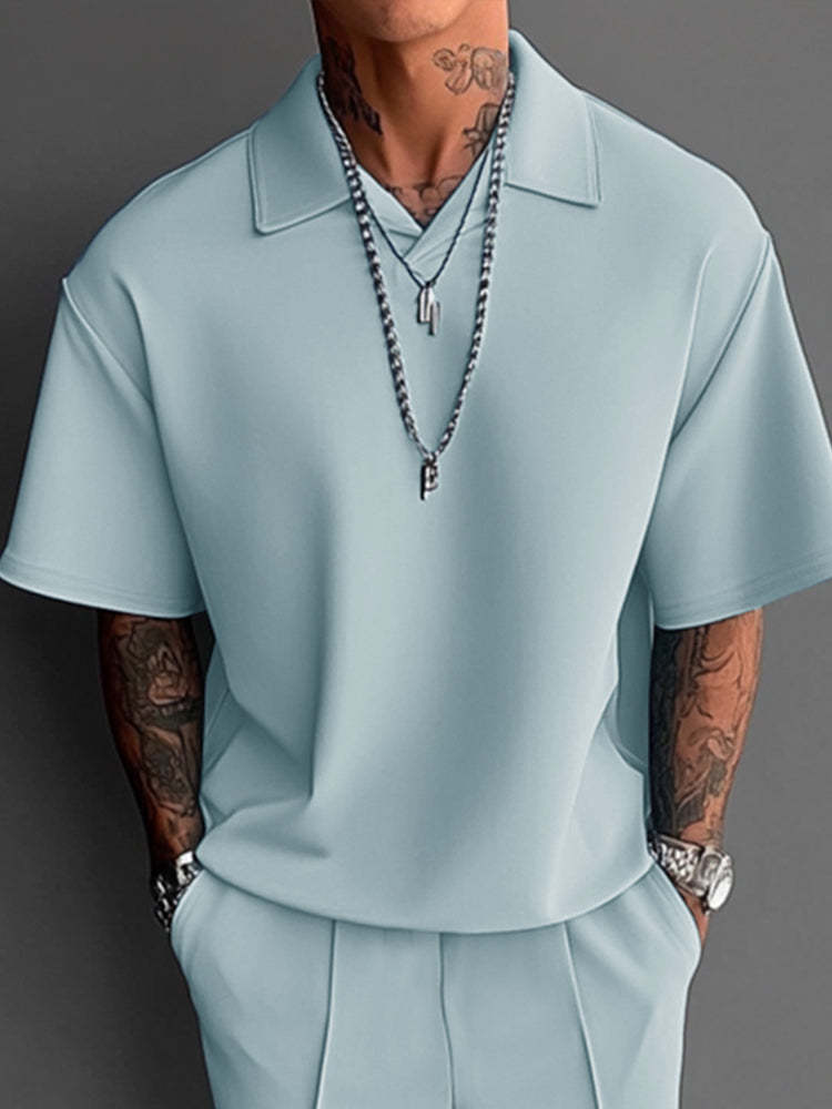 Men’s Premium Relaxed Polo Matching Set