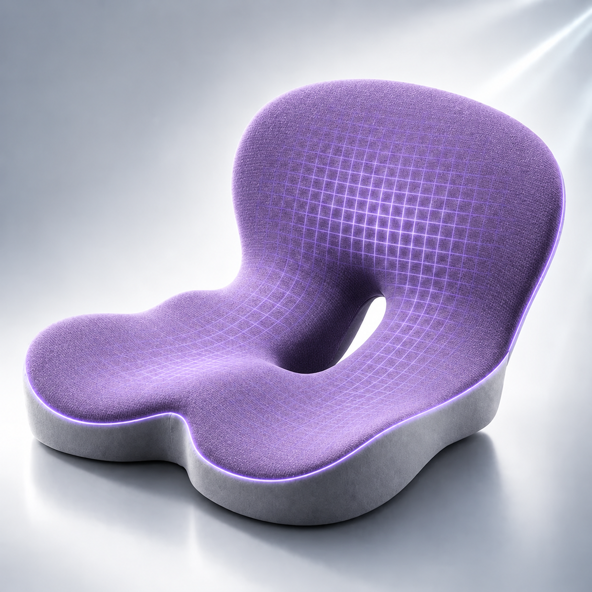 🔥All-Day Comfort Seat Cushion – Lumbar, Hip & Tailbone Support
