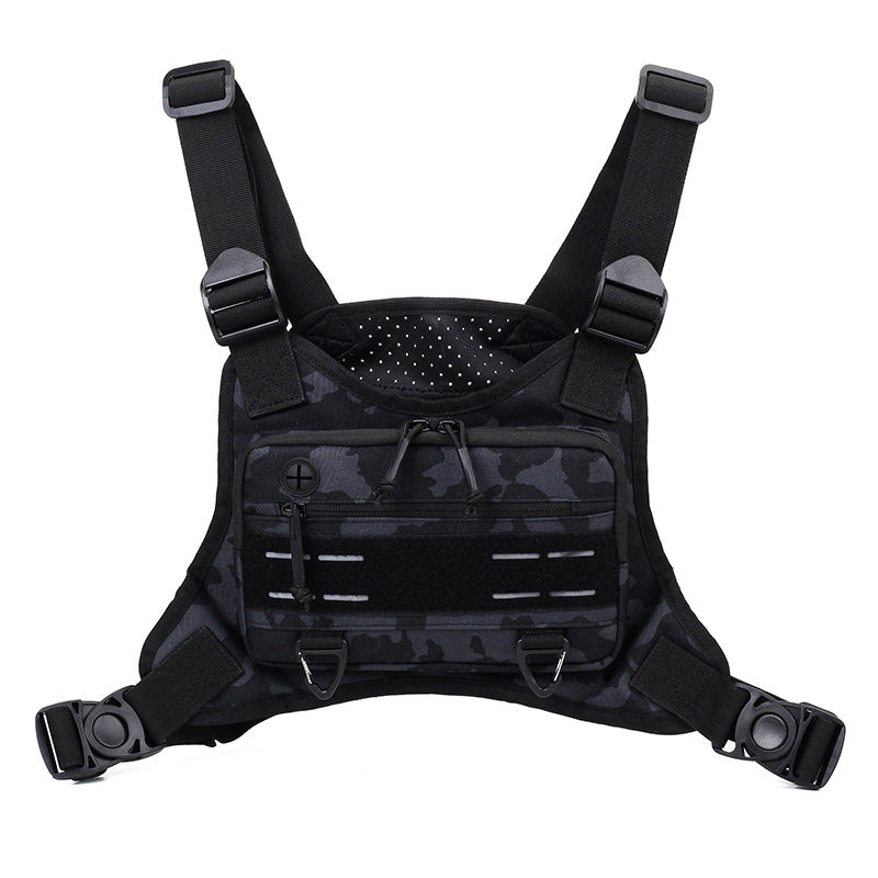 🔥 Men’s Tactical Quick-Access Chest Pack