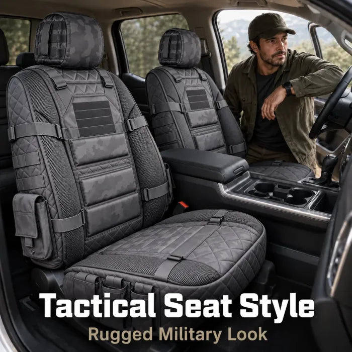 Military-Style Heavy-Duty Car Seat Protector